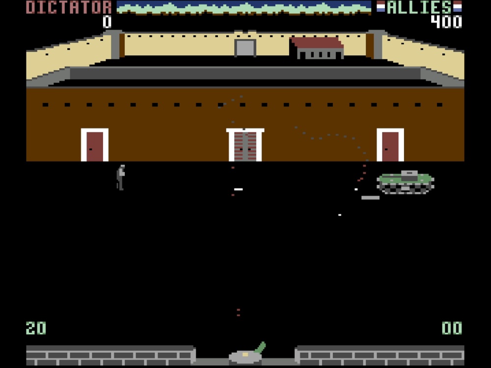 Gameplay of Beach-Head II: The Dictator Strikes Back for Commodore 64